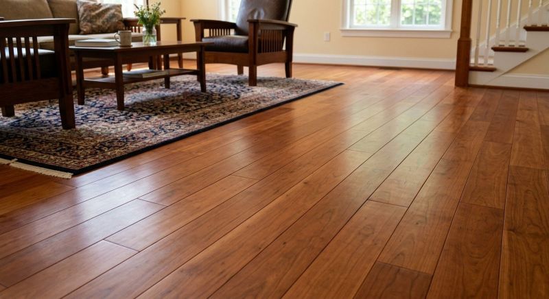 Cherry Floor Installation in Hernando County, FL