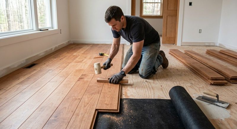 Cherry Floor Installation in Port Richey, FL