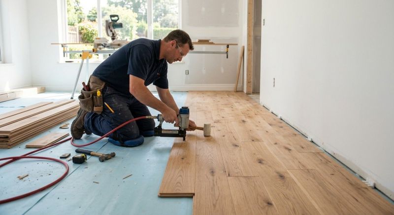 Hardwood Floor Installation in Brooksville, FL