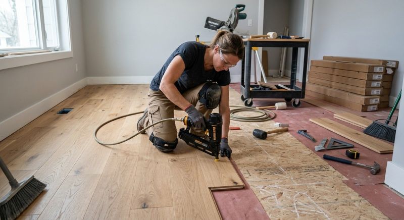Hardwood Floor Installation in Homosassa, FL