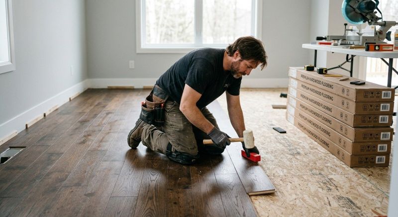 Hardwood Floor Installation in Lutz, FL