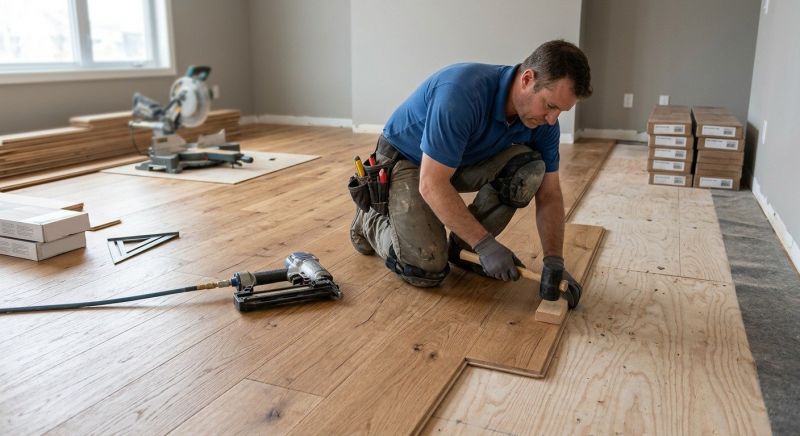 Hardwood Floor Installation in Odessa, FL