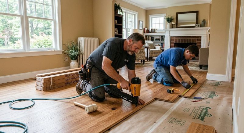 Hardwood Floor Installation in Pasco County, FL