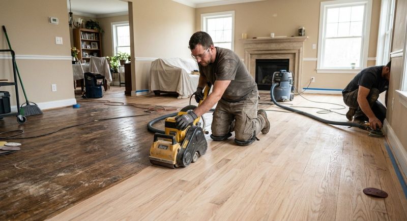 Hardwood Floor Renovation in Spring Hill, FL
