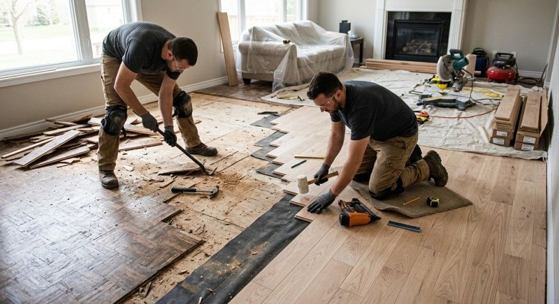 Hardwood Floor Renovation in Spring Hill, FL