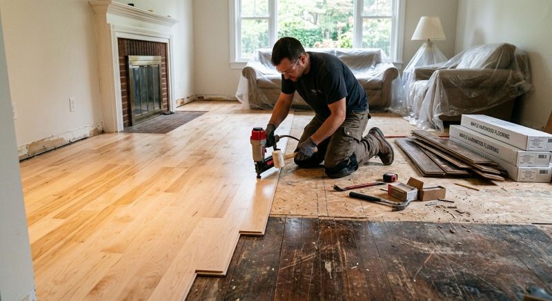 Maple Flooring Installation in Land O Lakes, FL