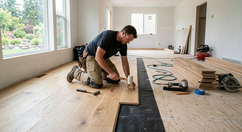 Oak Floor Installation in Brooksville, FL