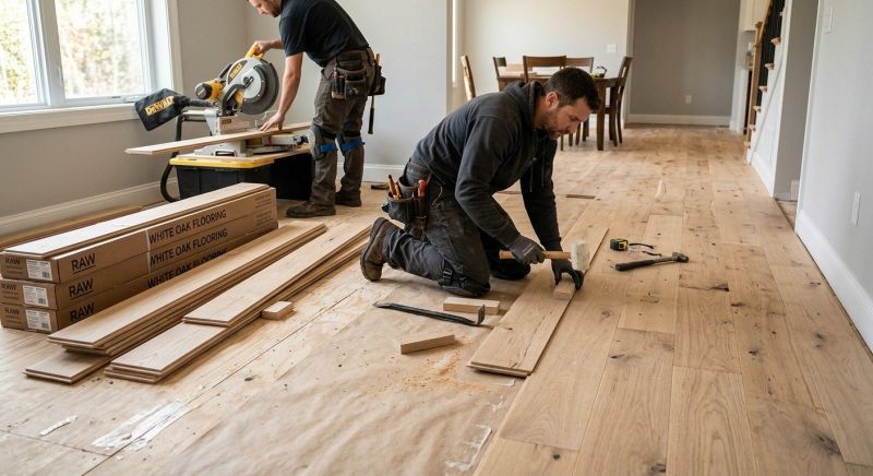 Oak Floor Installation in Hernando County, FL