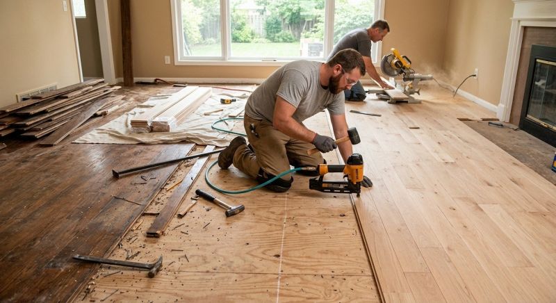 Oak Floor Installation in Hudson, FL