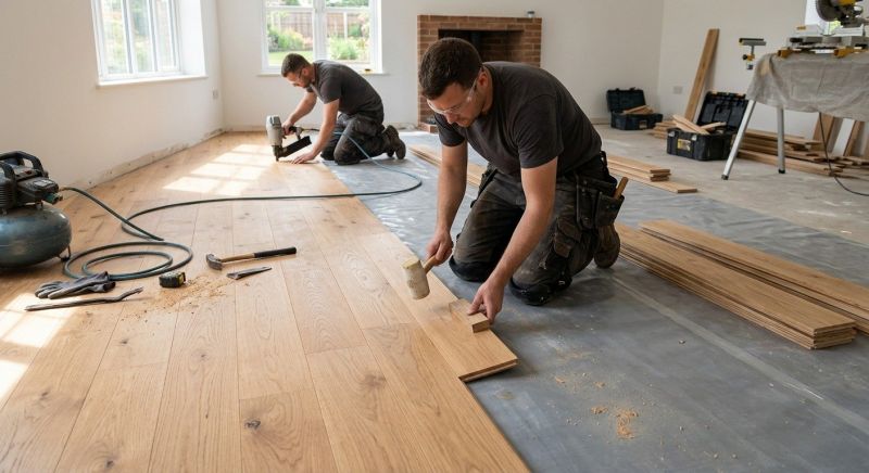Oak Floor Installation in Lutz, FL