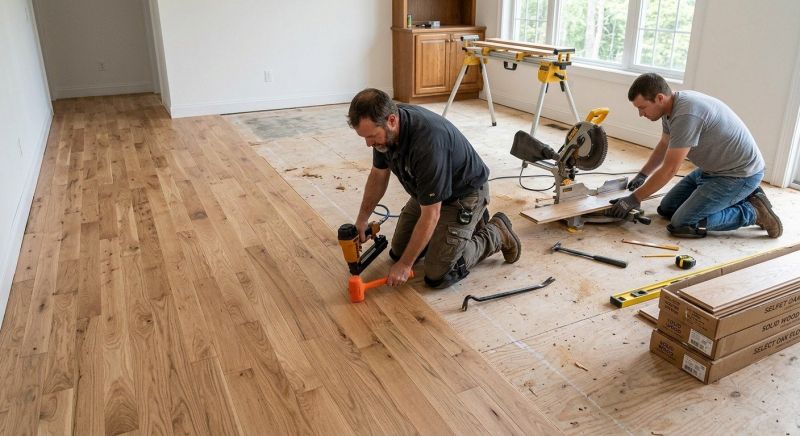 Oak Floor Replacement in Spring Hill, FL