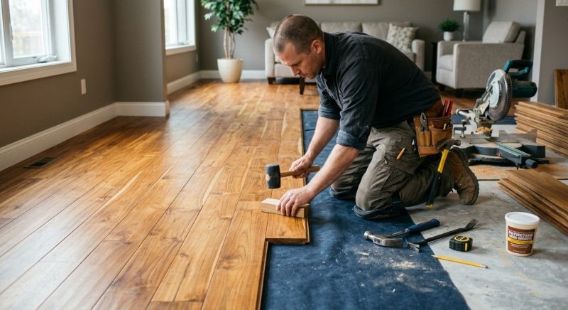 Teak Flooring Installation in Spring Hill, FL