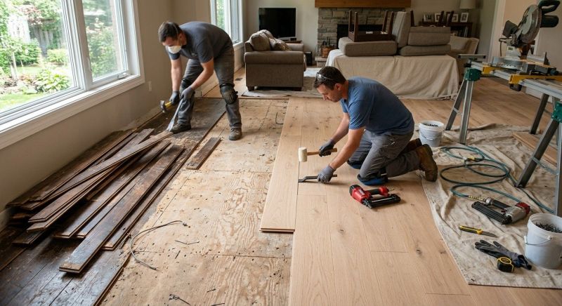 Wood Floor Replacement in Dade City, FL