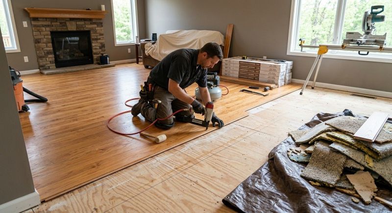 Wood Floor Replacement in Pasco County, FL