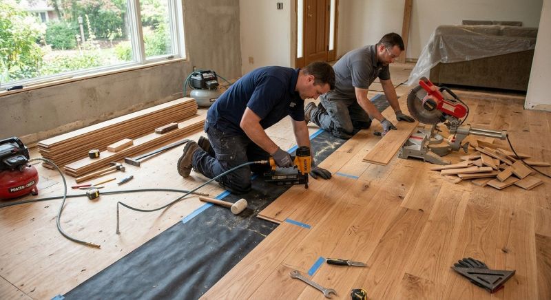 Wood Flooring Installation in Pasco County, FL
